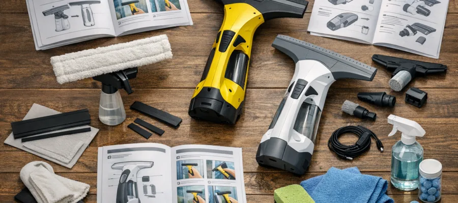 Fenstersauger Bedienung: Detaillierte Tutorials fuer verschiedene Modelle und Reinigungstechniken