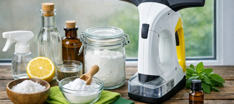Fenstersauger mit Hausmitteln kombinieren: DIY-Hacks fuer verbesserte Reinigungsleistung ohne Chemie